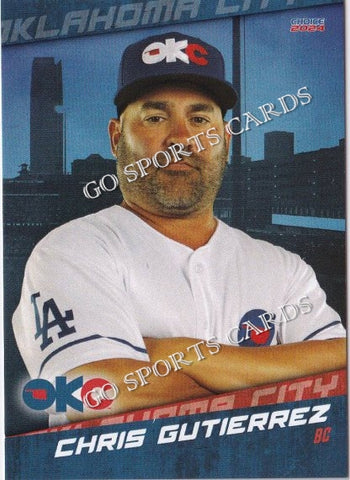 2024 Oklahoma City Baseball Club Chris Gutierrez