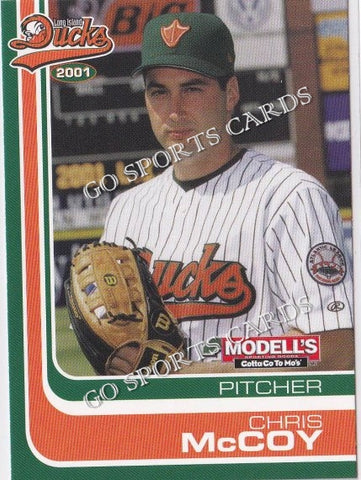 2001 Long Island Ducks Chris McCoy