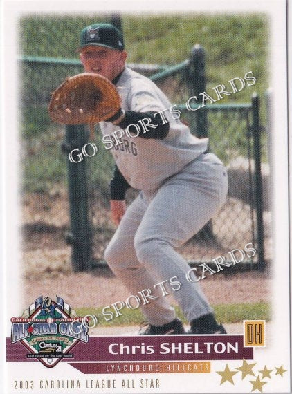 2003 California Carolina League All Star Game Chris Shelton
