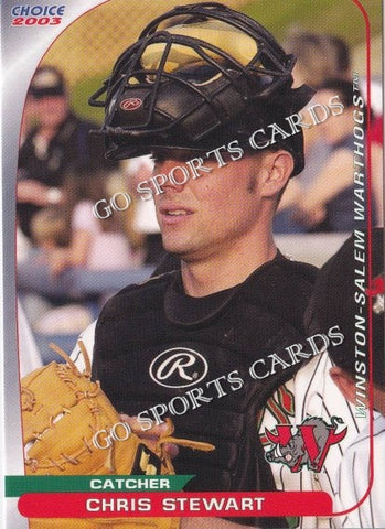 2003 Winston Salem Warthogs Chris Stewart