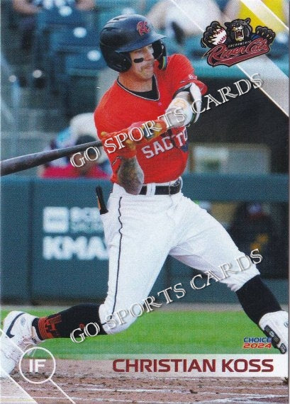 2024 Sacramento River Cats Christian Koss