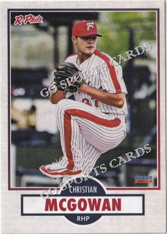 2024 Reading Fightin Phils 3rd Christian McGowan