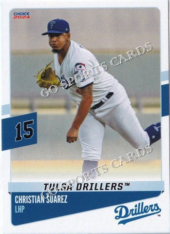 2024 Tulsa Drillers Christian Suarez