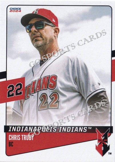 2024 Indianapolis Indians Chris Truby
