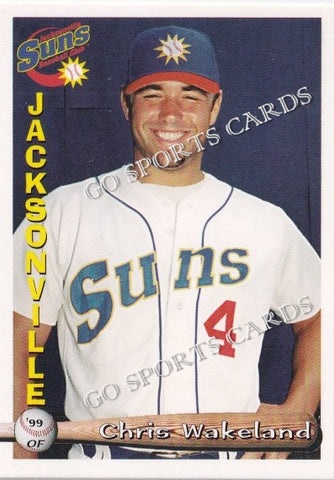 1999 Jacksonville Suns Chris Wakeland