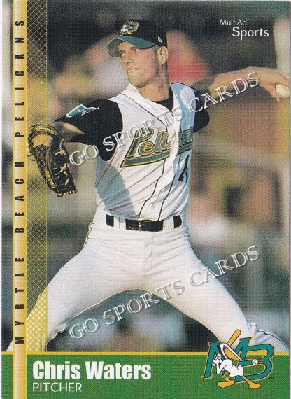 2002 Myrtle Beach Pelicans Chris Waters