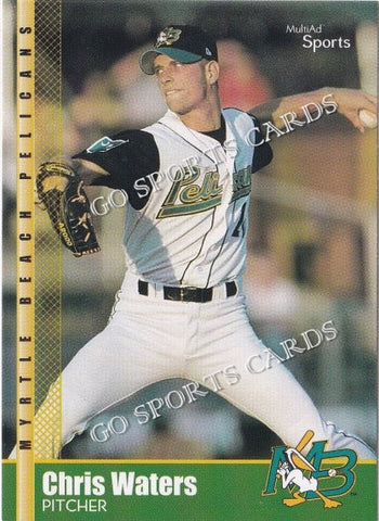 2002 Myrtle Beach Pelicans Chris Waters