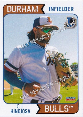 2024 Durham Bulls CJ Hinojosa