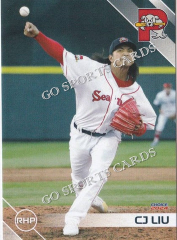 2024 Portland Sea Dogs Chih Jung CJ Liu