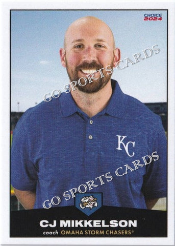 2024 Omaha Storm Chasers CJ Mikkelson