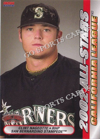 2002 California Carolina League All Star Game Clint Nageotte