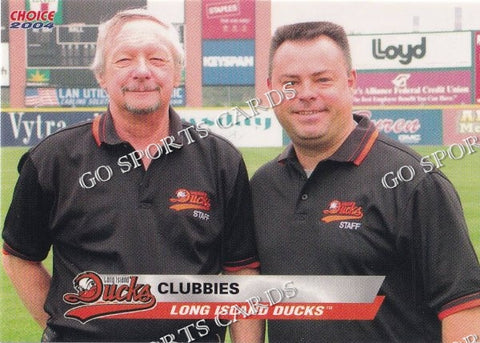 2004 Long Island Ducks Clubhouse Managers Don Grego Jimmy Russell