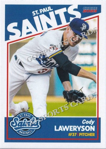 2023 St Paul Saints Cody Laweryson