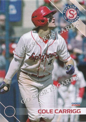 2024 Spokane Indians Cole Carrigg