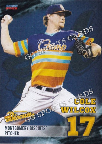 2023 Montgomery Biscuits Cole Wilcox