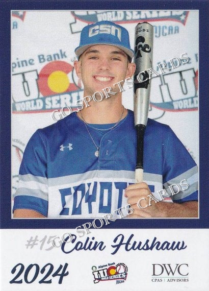 2024 College of Southern Nevada Coyotes JUCO Colin Hushaw