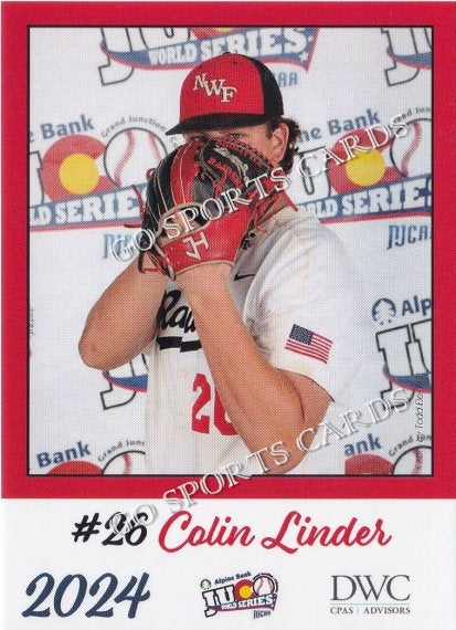 2024 Northwest Florida State Raiders JUCO Colin Linder