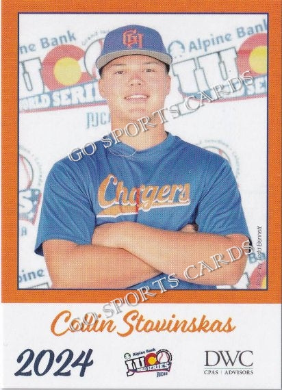 2024 Georgia Highlands College Chargers JUCO Collin Stovinskas