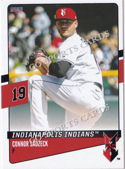 2024 Indianapolis Indians Connor Sadzeck