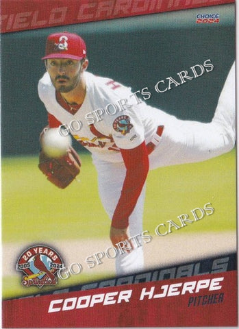 2024 Springfield Cardinals Cooper Hjerpe