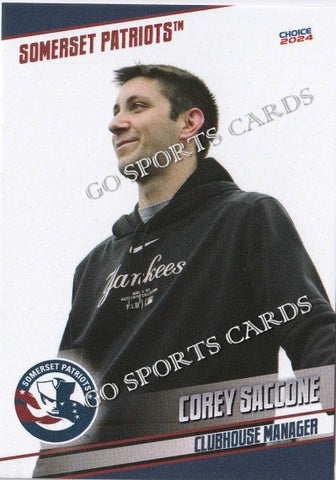 2024 Somerset Patriots Corey Saccone