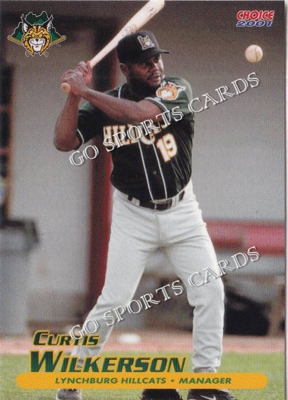 2001 Lynchburg Hillcats Curtis Wilkerson