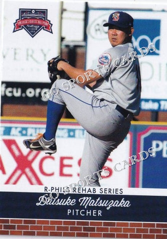 2019 Reading Fightin Phils Rehab Series Daisuke Matsuzaka