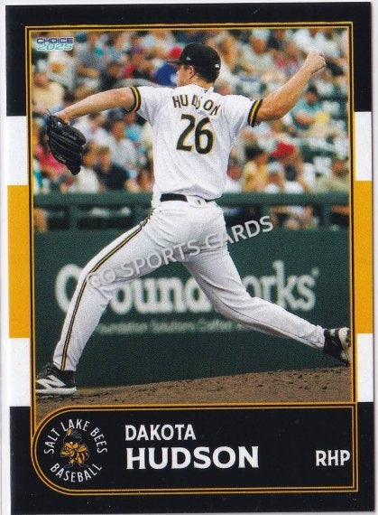 2025 Salt Lake Bees Dakota Hudson