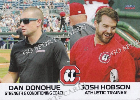 2024 Chattanooga Lookouts Dan Donohue Josh Hobson