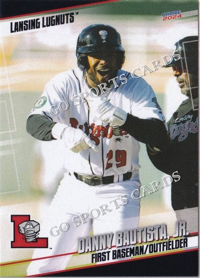 2024 Lansing Lugnuts Danny Bautista Jr