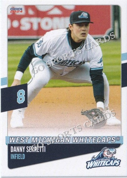2024 West Michigan Whitecaps Danny Serretti