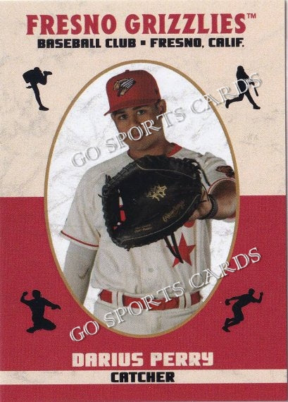 2024 Fresno Grizzlies Darius Perry
