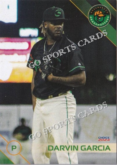 2024 Greensboro Grasshoppers Darvin Garcia