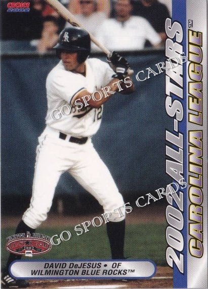2002 California Carolina League All Star Game David DeJesus