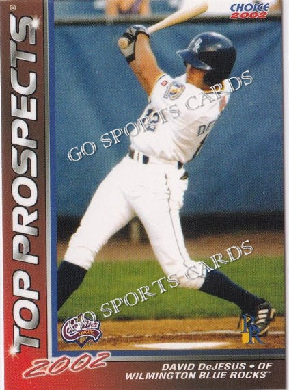 2002 Carolina League Top Prospects David DeJesus