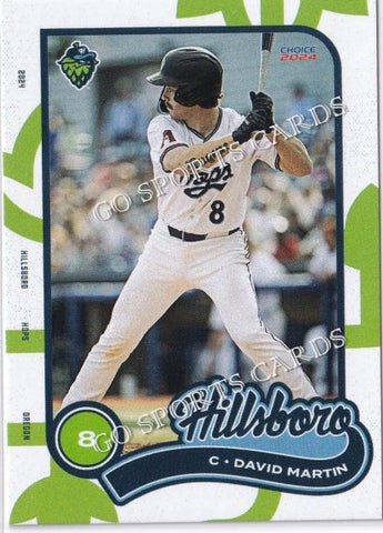 2024 Hillsboro Hops David Martin