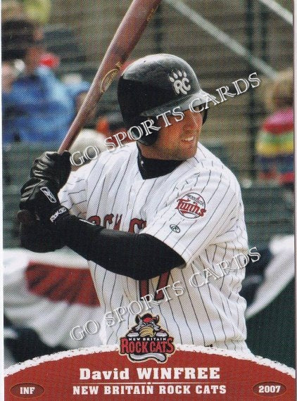 2007 New Britain Rock Cats David Winfree