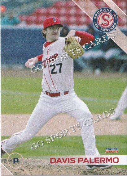 2024 Spokane Indians Davison Davis Palermo