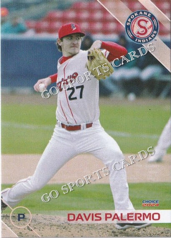 2024 Spokane Indians Davison Davis Palermo