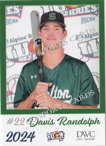 2024 Shelton State Community College Buccaneers JUCO Davis Randolph