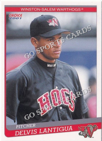 2001 Winston Salem Warthogs Delvis Lantigua