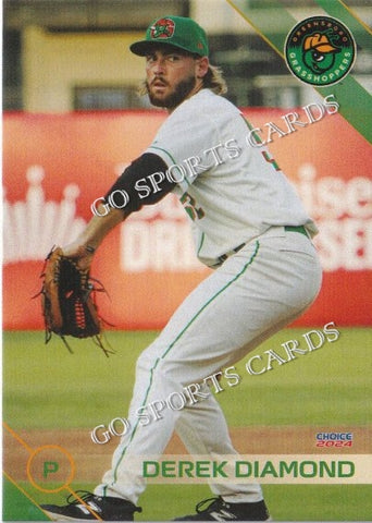 2024 Greensboro Grasshoppers Derek Diamond