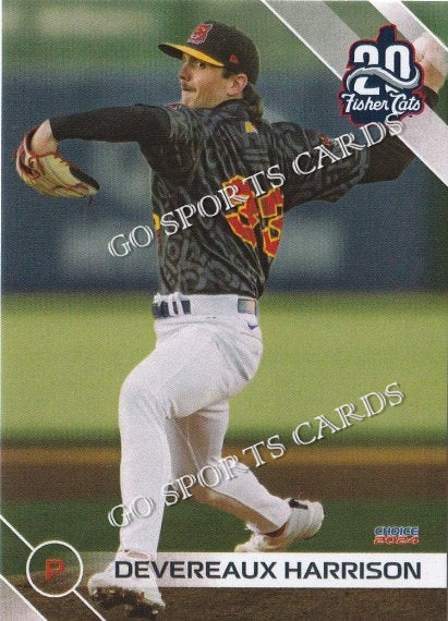 2024 New Hampshire Fisher Cats Devereaux Harrison