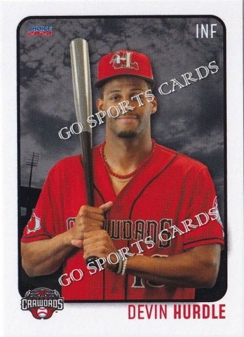 2024 Hickory Crawdads 1st Devin Hurdle