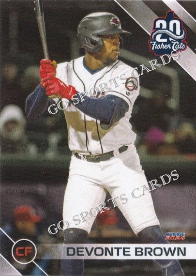 2024 New Hampshire Fisher Cats Devonte Brown