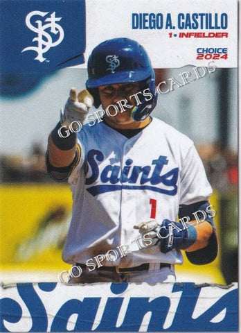 2024 St Paul Saints Diego A Castillo