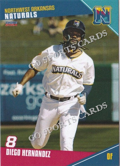 2024 Northwest Arkansas Naturals Diego Hernandez