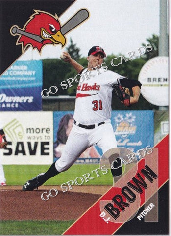2018 Fargo Moorhead RedHawks DJ Brown
