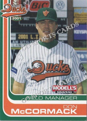 2001 Long Island Ducks Don McCormack