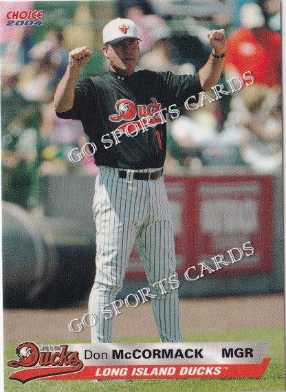 2004 Long Island Ducks Don McCormack